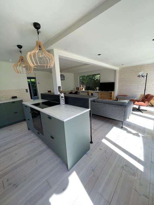 Modern Beach House For 12 Pers! With Jacuzzi Julianadorp Exteriér fotografie