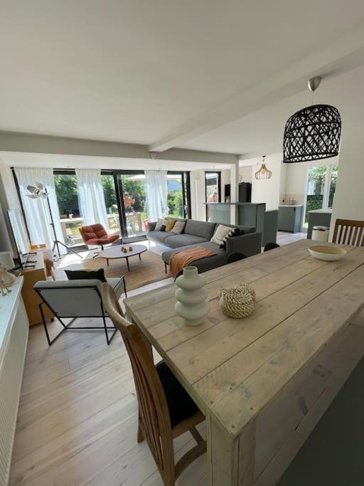 Modern Beach House For 12 Pers! With Jacuzzi Julianadorp Exteriér fotografie